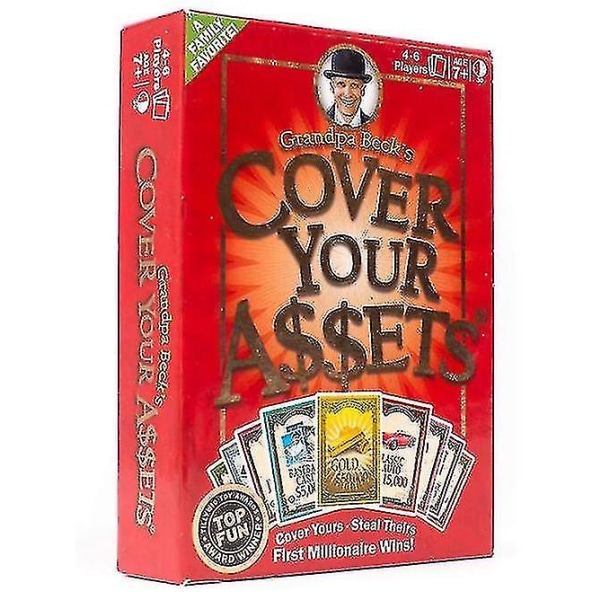 Timubike Cover Your Assets - Kortspill Brettspill Festspill