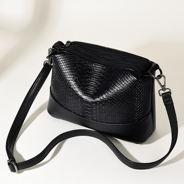 Svart elegant håndveske for kvinner