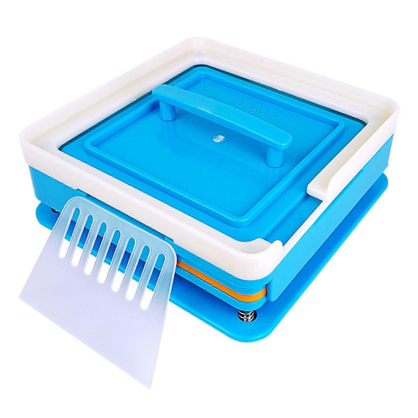 100 Hull Kapsel Fyllemaskin Manuell Størrelse 000# 00# Kapsel Fyller DIY Kapsel Maker Kapsel Holder Brett for Hjemmeklinikk Laboratorium_xx 000 Blue