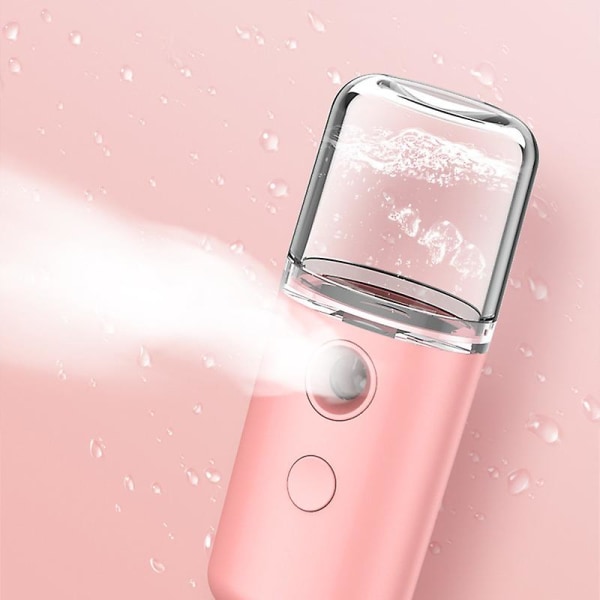 30ml USB Luftfuktare Kvinnor Facial Hydration Nanos Water Sprayer Handheld