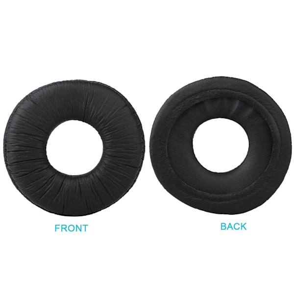 Ørepuder 70MM Hvide Høj Elasticitet Holdbare Bløde Komfortable Ørepuder til MDR ZX100 ZX300 Headset