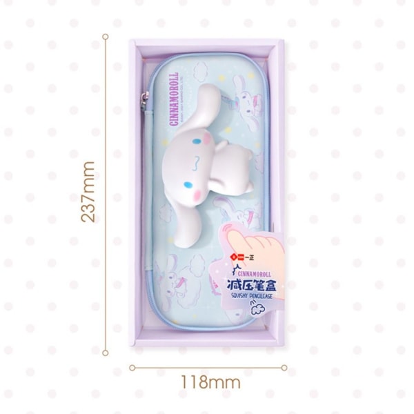 Decompression case Cinnamoroll Pen Bag G (DOUBLE LAYERS)