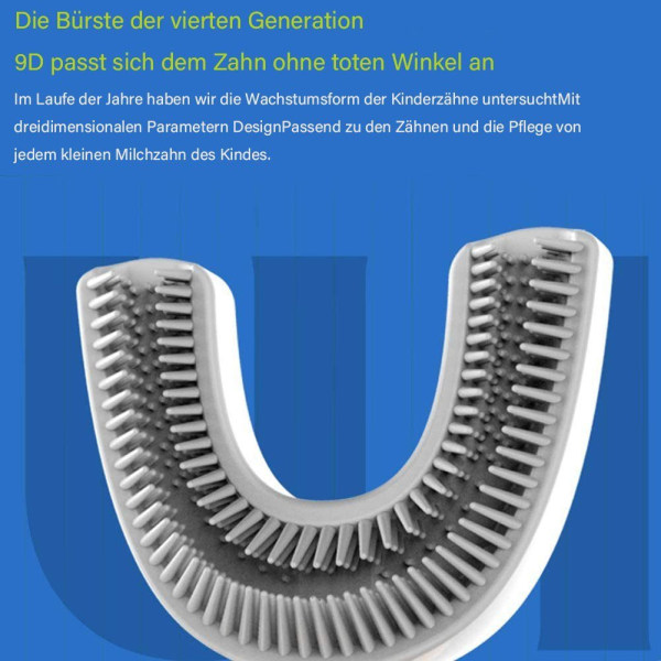 Elektrisk tannbørste, barnas tannbørste, U-formet tannbørste