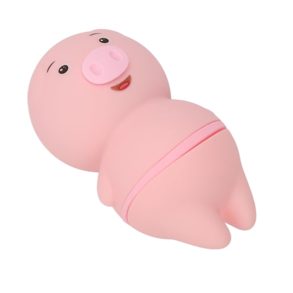 Piggy Klitorisstimulator 2 Lägen Vibration Mini Söt Piggy Tunga Klitorisstimulator för att Lindra Trötthet