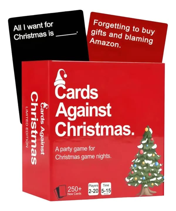 2025 Cards Against Christmas -juhlapeli-ilta, 250 korttipeliä