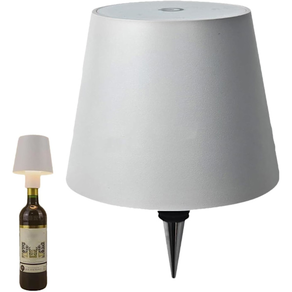 Led-flaskelampe | 3-farvet trinløs dæmpbar vinflaskelampe | DIY-bordlampe-sæt |