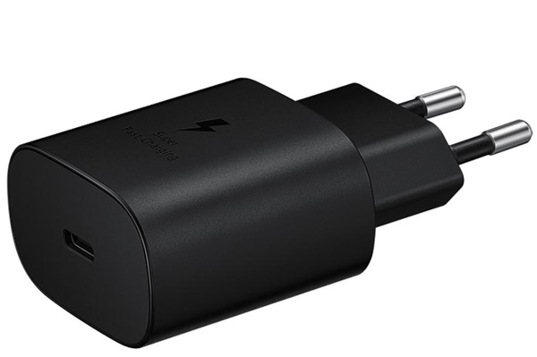 (AZC) 25W SAMSUNG Nopea USB-C kaapelilla, musta black