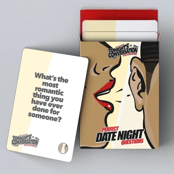 Tämän illan keskustelu - Date Night Edition Perfect Date Friends Party Game Cards Kb
