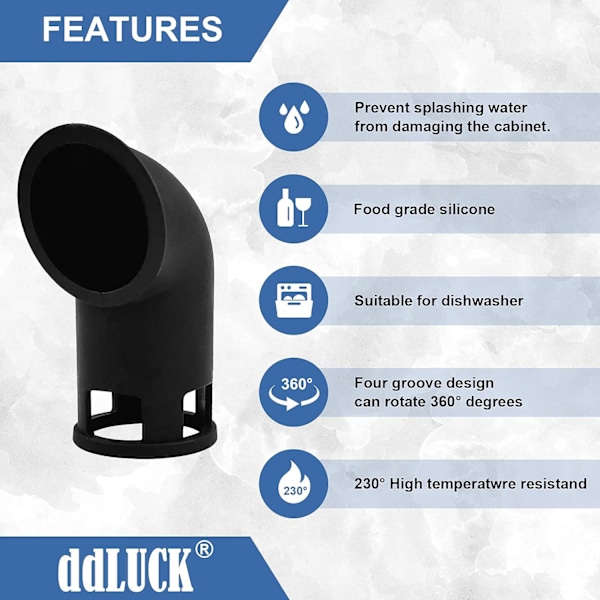 Silikon Ångavledare, Instant Pot/Crock Pot/Tryckkokare Tillbehör för Silikon Tryckkokare, Kök/Husbil Gadget