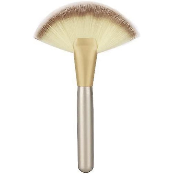 pc Babysbreath Slim Fan Makeup Brush Blending Highlighter Shine To Contour Powder