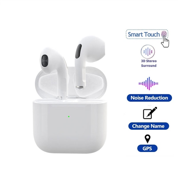 Pro 4 Bluetooth 5.0 Langattomat Kuulokkeet Vedenkestävät ja Hikiä Kestävät Sisäkorvan Stereokuulokkeet Automaattinen Pariliitos Langattomat Kuulokkeet 0.1