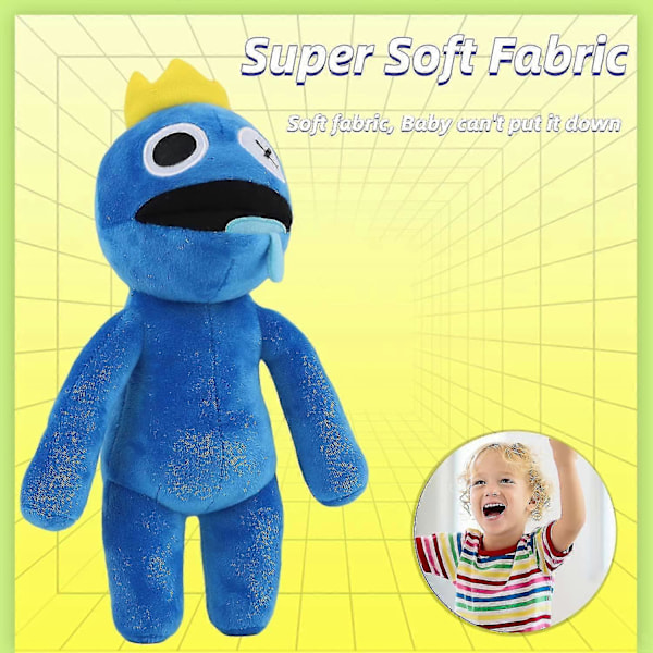 Rainbow Friends Plyschleksaker, Rainbow Friends Fyllda Plyschdockor, Rainbow Friends Plyschleksaker, Gåva till Barn