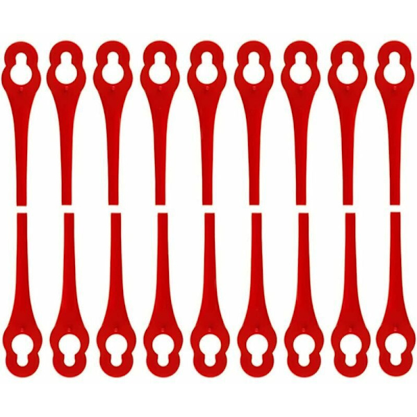 Sæt med 100 udskiftningsblade til trimmere Florabest LIDL FRTA 20 A1, FAT 18B2, FAT 18B3