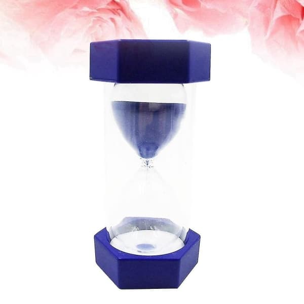 Enkel Hexagon Sandur 8 Minutter Plastik Sikkerhed Sandtimer Timeglas Timeglasgaver