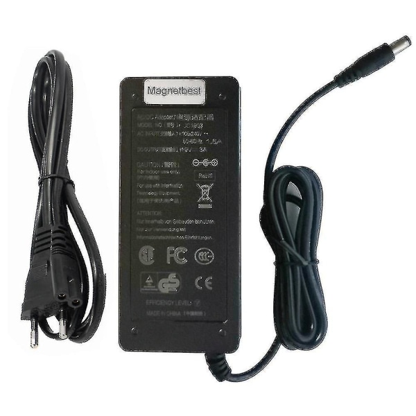 19v 3a strømkompatibel med Harman / Kardon Aura Studio 1 2 Bluetooth-højttaler AC Dc Kabelledning Adapter