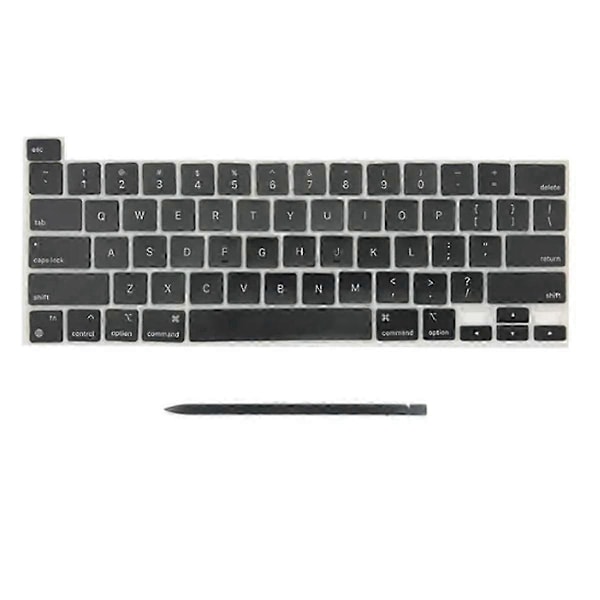 1 Set Tangentbordstangent För Pro Retina 13 tum M1 A2338 Tangentbordsknapp Emc 3578 US Version