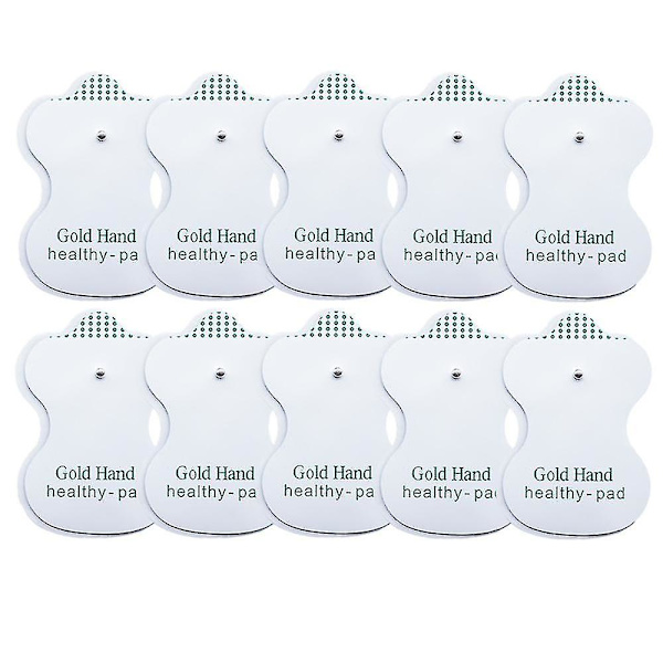 Tens/ems Elektrode Pads Fysioterapi Massage Pads Til Akupunktur Digi( Farve : 20stk )