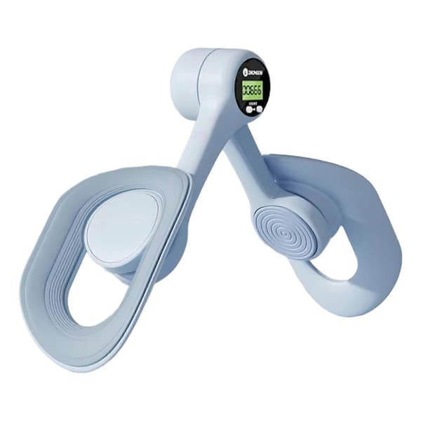Mireva Fit Bækken- og Lårtræner Ergonomisk Bærbar Bentræner B Blue Counting Adjustable