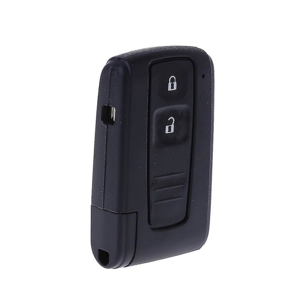 2-knapper fjernbetjening Smart Car Key Case Cover til Toyota Prius Corolla Verso Toy43 Uskåret klinge--