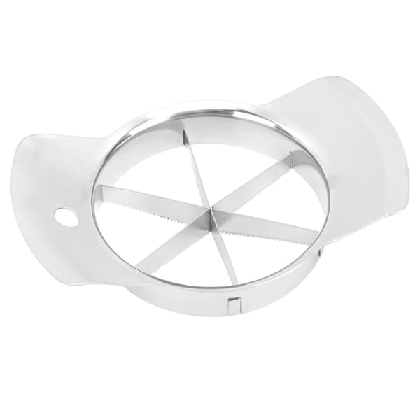 Appelsin eple pære kutter appelsinkutter 304 rustfritt stål fruktkutter hjem fruktkutter slicer sølv
