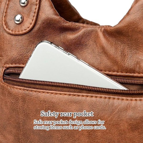 Axelväska Crossbody-väska BRUN Brown