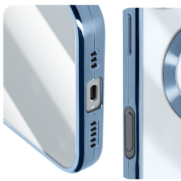 Glam Series Fodral för iPhone 16 Stötsäkert Blå Blue