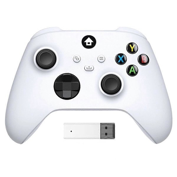 Wireless Controller Adapter for Xbox One & Series X/S, White White