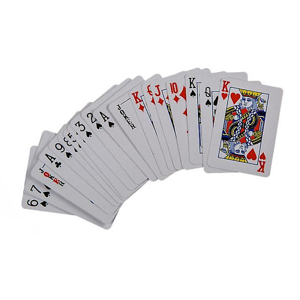 Mini-pelikortit Pokeri Pasianssipelit 2-pakkaus