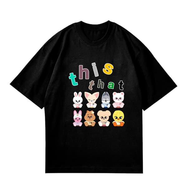 Koncertscene Print T-shirt Løs Afslappet Pasform Ideel til Sommerdage White Squirrel L