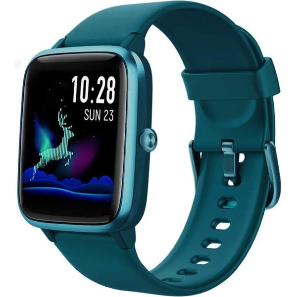 Smartwatch, fitness tracker ur 1,3" HD fuld touchskærm