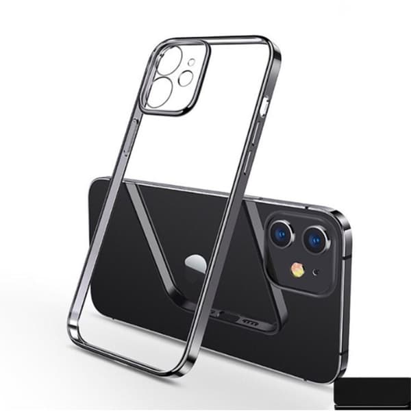 iPhone 12 Cover - Sort Sort Black Black