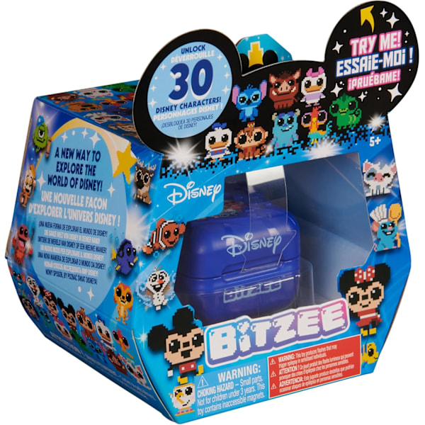 Bitzee, Interaktivt Disney Legetøj med 30 Figurer Indvendigt, Reagerer på Swipe, Tilt og Tap, Disney Legetøj og Digitale Kæledyr Legetøj til Børn