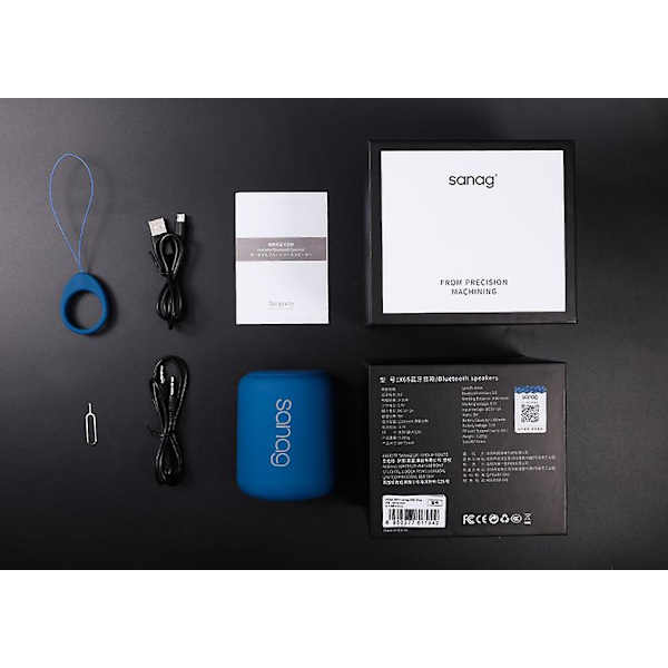 Ulkoilman vedenpitävä mini-subwoofer Bluetooth-kaiutin