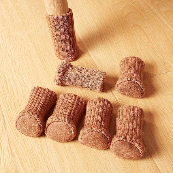 24 st möbelstrumpor med hög elasticitet, halkfria stolsstrumpor