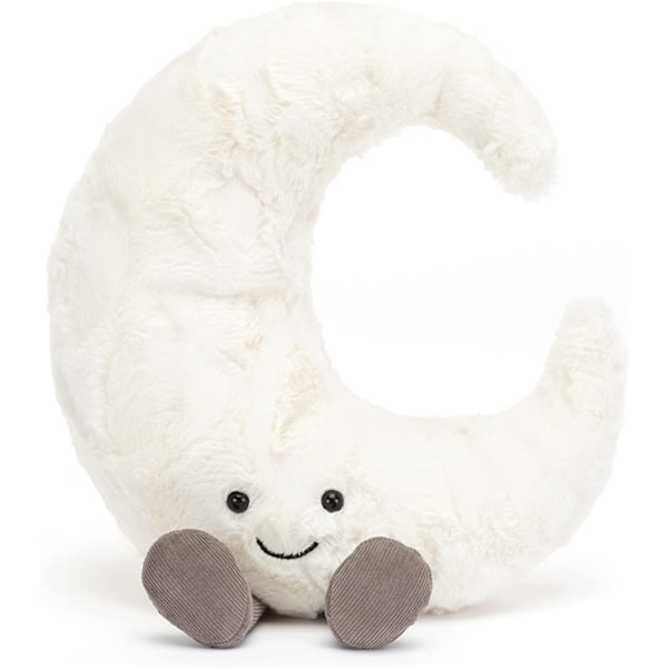 Jellycat Amuseables Moon Gosedjur, Medium 10.5\" | Moon Plysch | Rolig Present