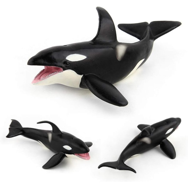 Havsdjursfigurer Modell Späckhuggare Kid Party Favors Leksaker Figurine Model