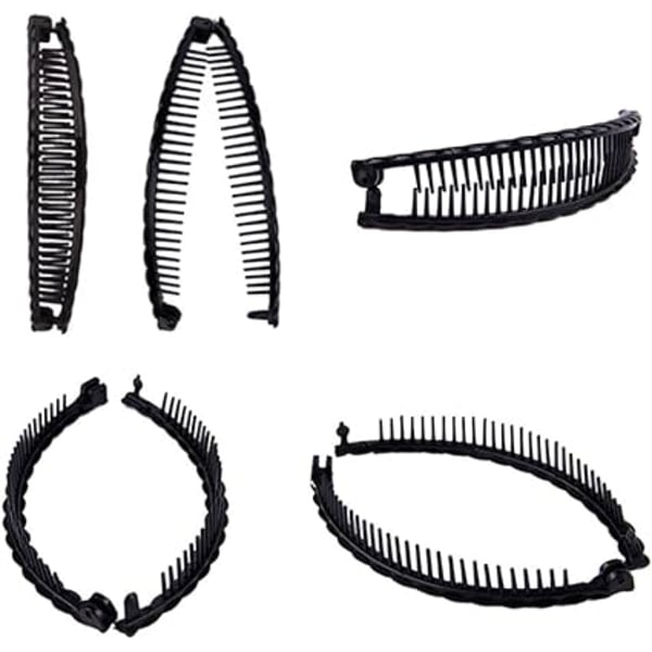 Bananklämmor 10 stycken Bananhårklämmor Bananklämmor Fiskklämmor B
