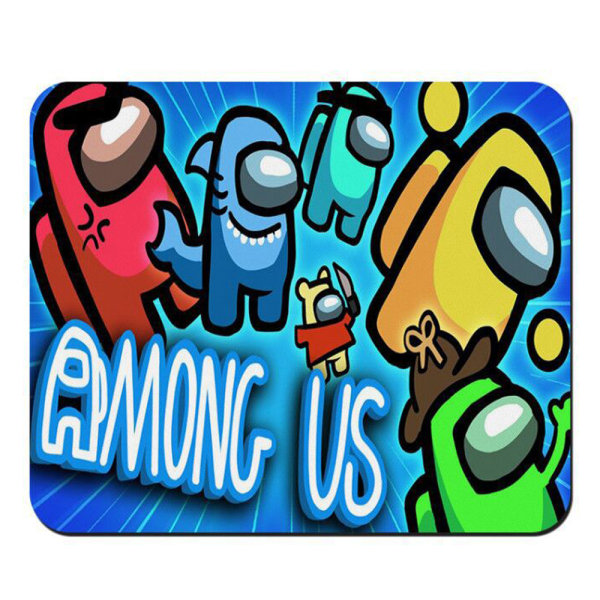 Among Us Gaming Mousepad til PC Laptop MacBook Kontor Gaver E