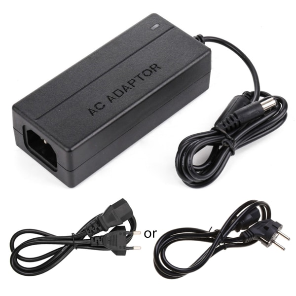 for DC 36V 1A 2A 3A 4A AC Adapter LED Switch Power 5.5x2.1-2.5mm EU EU 3A