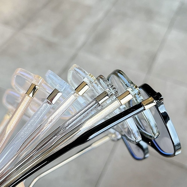 Anti-Blåljusglasögon Överdimensionerade Glasögon GRÅ Grey