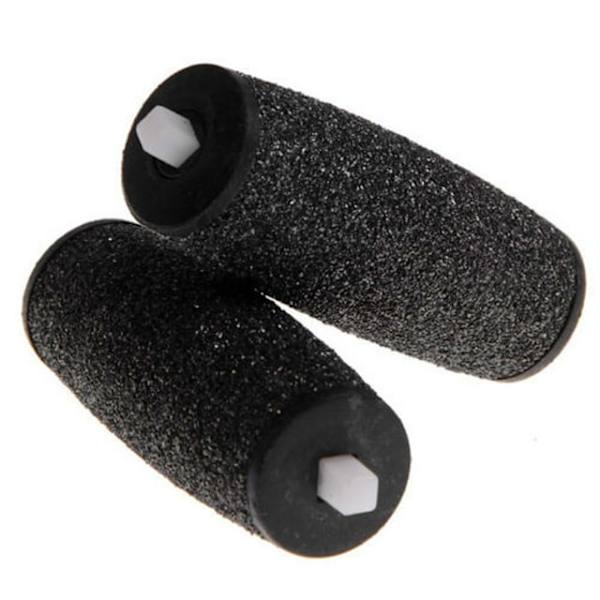 Scholl Velvet Smooth Pedi Vaihtohihnat (10 kpl/20 kpl) (Musta/Vaaleanpunainen) black 20pcs