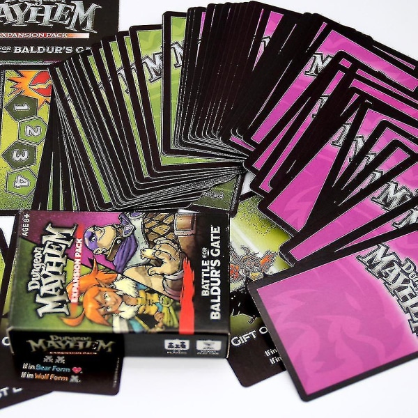 Bordskort Dungeon Mayhem Dungeons Of Chaos Full English Monster Madness Strategispel Dungeon Expansion