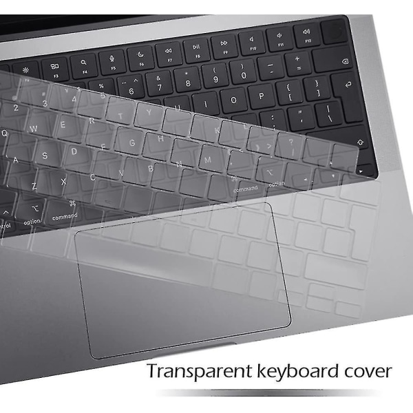 Ultratunt Tpu- cover för Macbook Pro 14 & 16 M1 Pro & M1 Max Chip