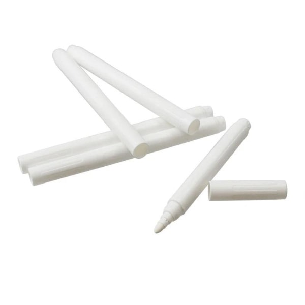 3-Pack pennor - krita penna för svarta tavlan vit