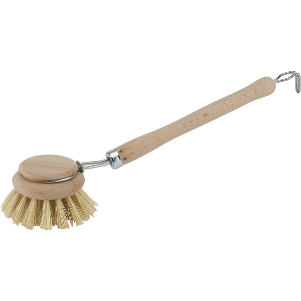 Wooden dish brush