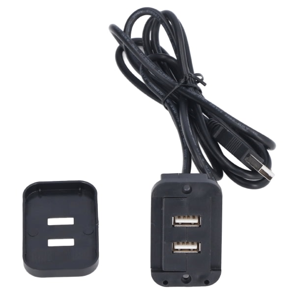 Dubbel USB Laddstation 5V Soffa Infälld USB Power Hub Kabeldragning