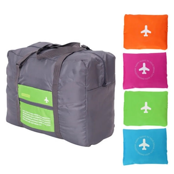 32L vihreä matkalaukku taitettava käsimatkatavaralaukku olkalaukku laukku matkalaukku