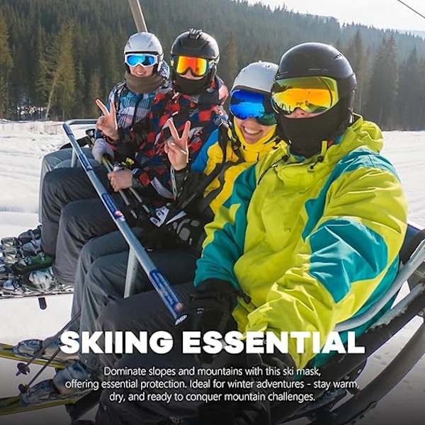 Balaclava Skidmask, Motorcykel UV-skyddande Halsduk, Sommar Kylhalsduk för Män/Kvinnor