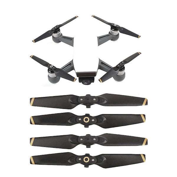 4 stk propeller til Dji Spark Drone Foldbar blad 4730f rekvisita Rc reservedeler