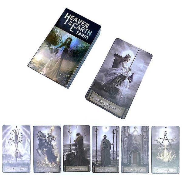 Heaven & Earth Tarot Cards Deck Prophecy Fate Divination Family Party Board Game